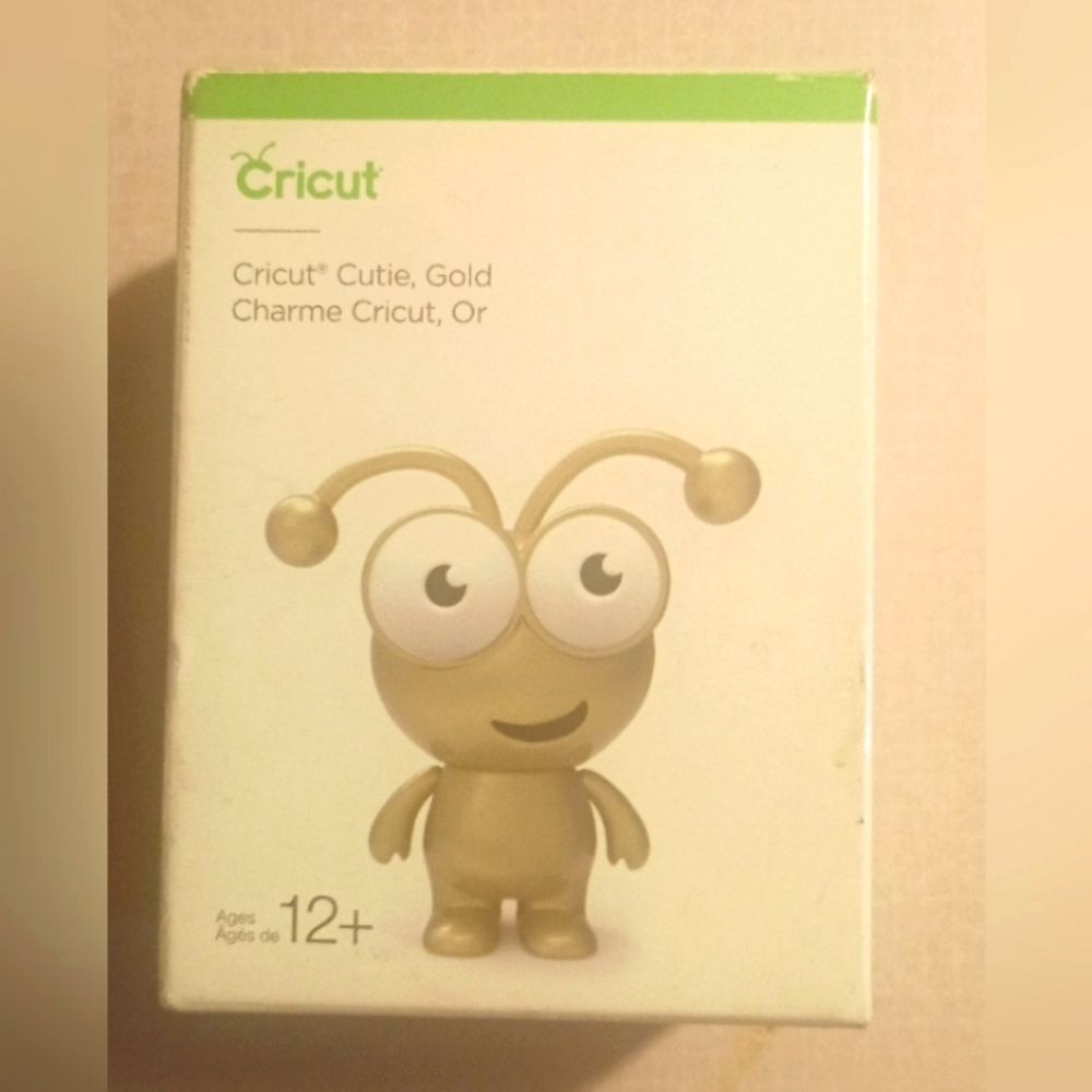 Cricut Cutie Gold Charme NIB